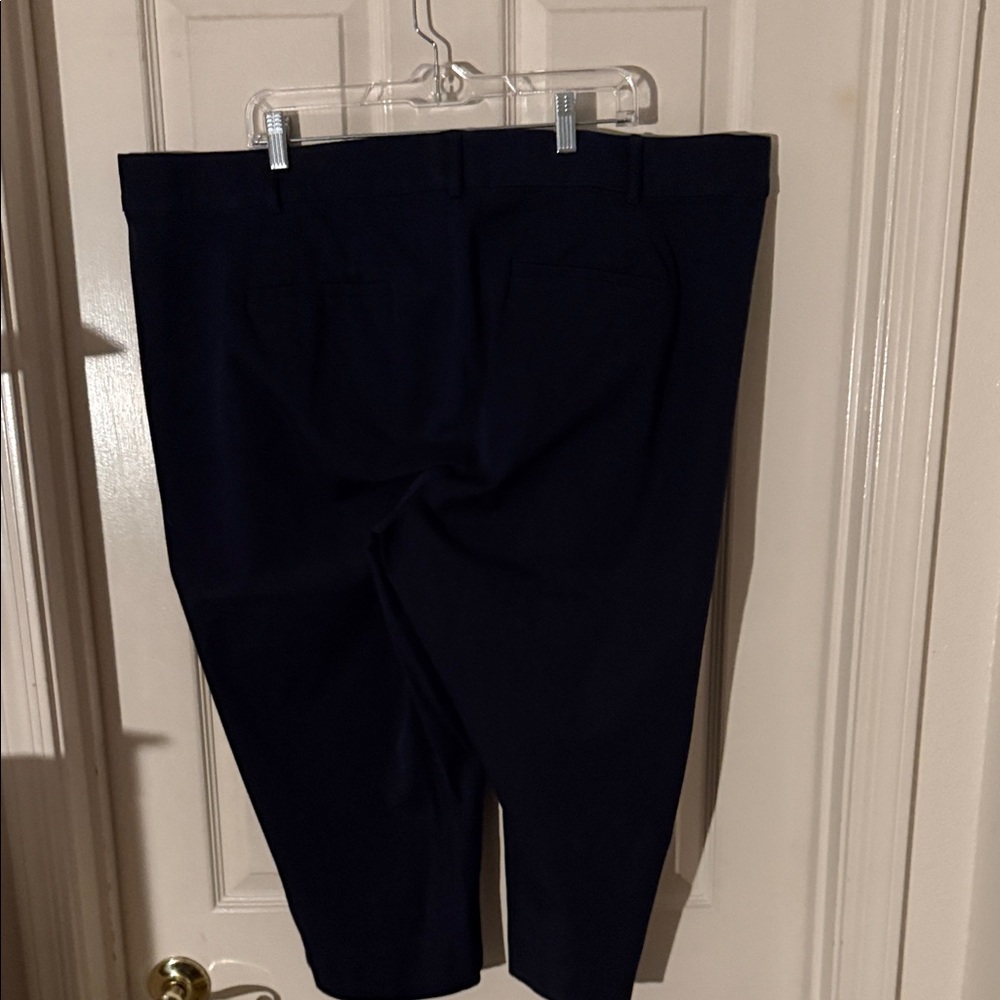 Lane Bryant Navy The Allie Size 24 Cropped Pants - Picture 4 of 10